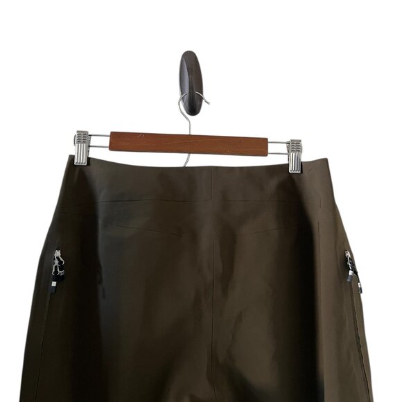 nau Asylum Hardhell Performance Waterproof Snow/Ski Pants In Brown Size S - Picture 7 of 13